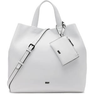 DKNY Women’s Tess Large Shopper(Optic White)