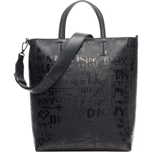 DKNY Women’s Tilly Tote Bag(Black/Black Combo)