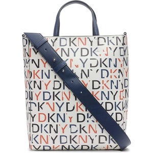 DKNY Women’s Tilly Tote Bag(White/Indigo)