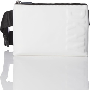 DKNY Women’s Tinsley Belt Bag(Optic White/Black)