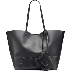 DKNY Women’s Tinsley Large Tote Bag(Black/Silver)