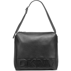 DKNY Women’s Zia Hobo Bag(Black/Silver)