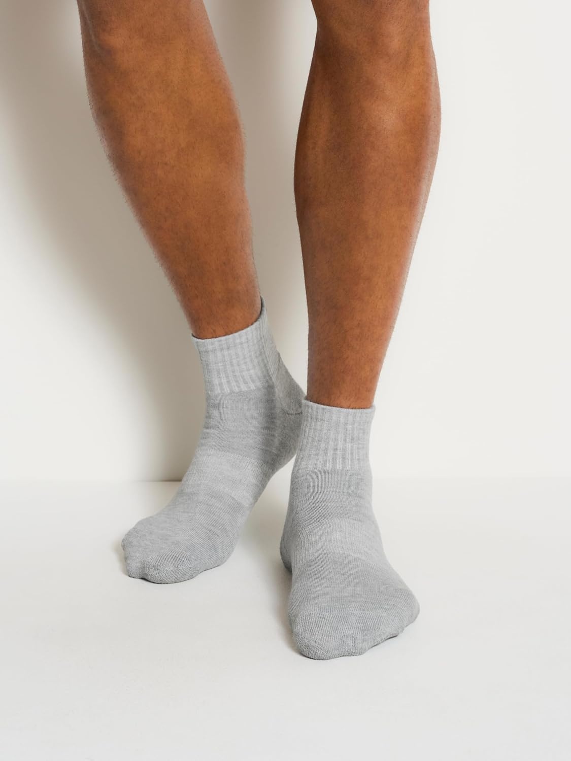 image:imageDKNY Mens 6 Pack Sport Cushion High Quarter Crew SocksNavyDenimGrey