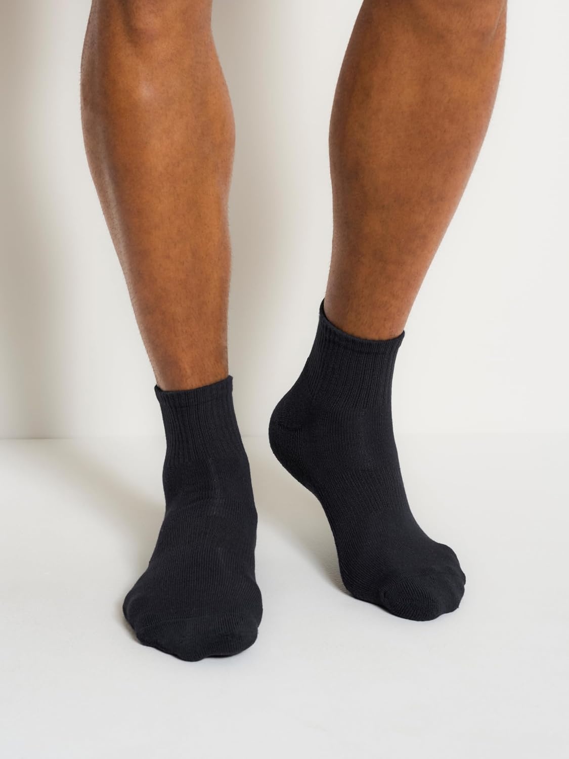 image:imageDKNY Mens 6 Pack Sport Cushion High Quarter Crew SocksNavyDenimGrey