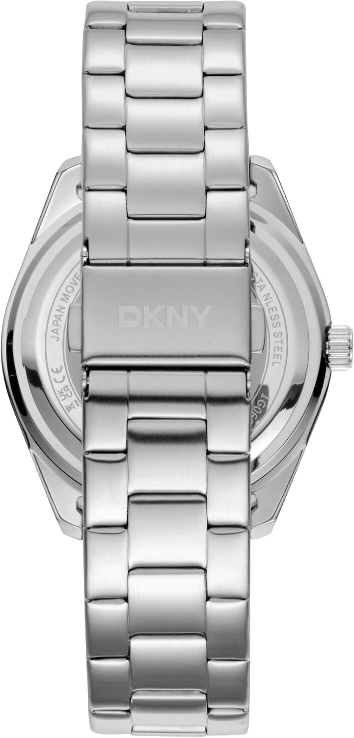 image:imageDKNY Mens DK1G069 Watch DKNY Mens Affordable Stainless Steel Case and Bracelet Timepiece Water Resistant Watch Classic GiftSilver