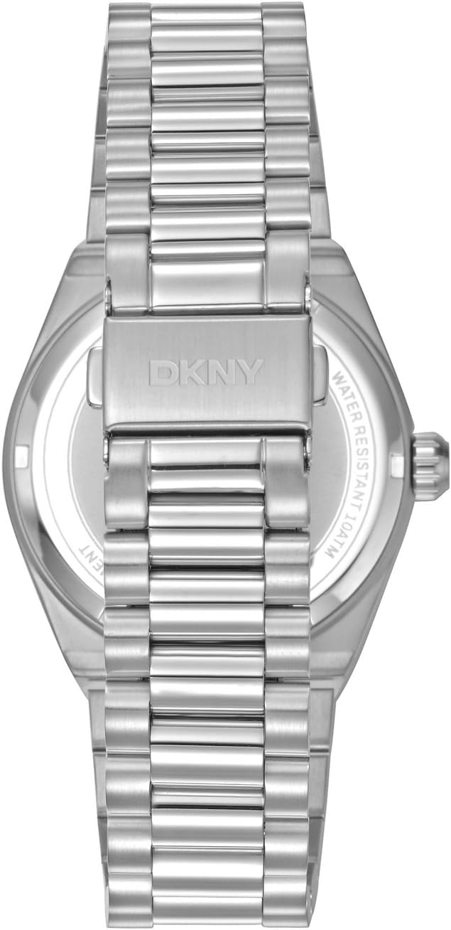 image:imageDKNY Mens DK1G135 Watch DKNY Mens Affordable Stainless Steel Case and Bracelet Timepiece Water Resistant Watch Classic GiftSilver
