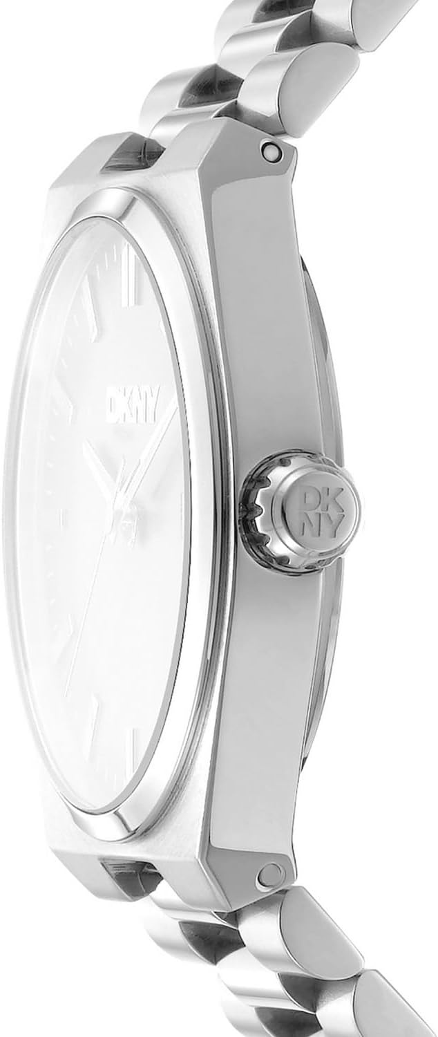 image:imageDKNY Mens DK1G135 Watch DKNY Mens Affordable Stainless Steel Case and Bracelet Timepiece Water Resistant Watch Classic GiftSilver