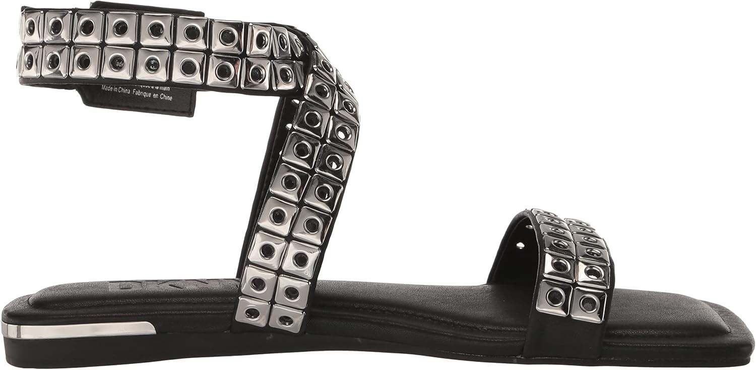 image:imageDKNY Womens Arina Studded Flat SandalBlack