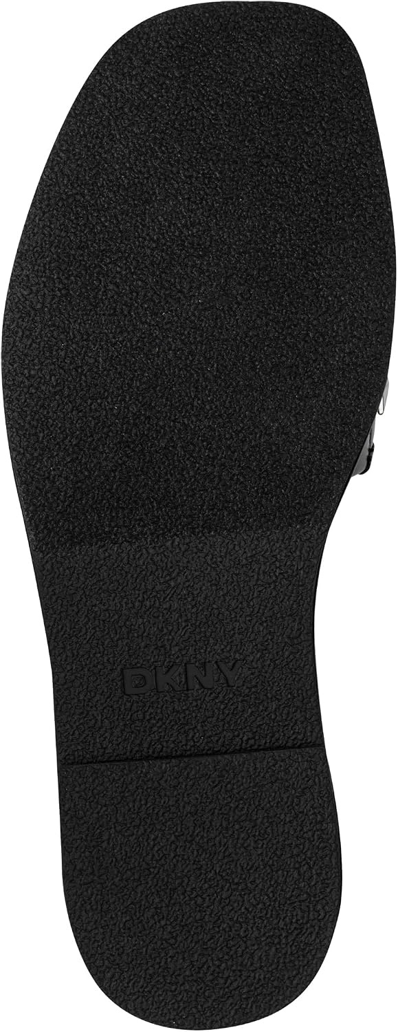 image:imageDKNY Womens Badin Studded Flat Sandal With LogoBlack Stars