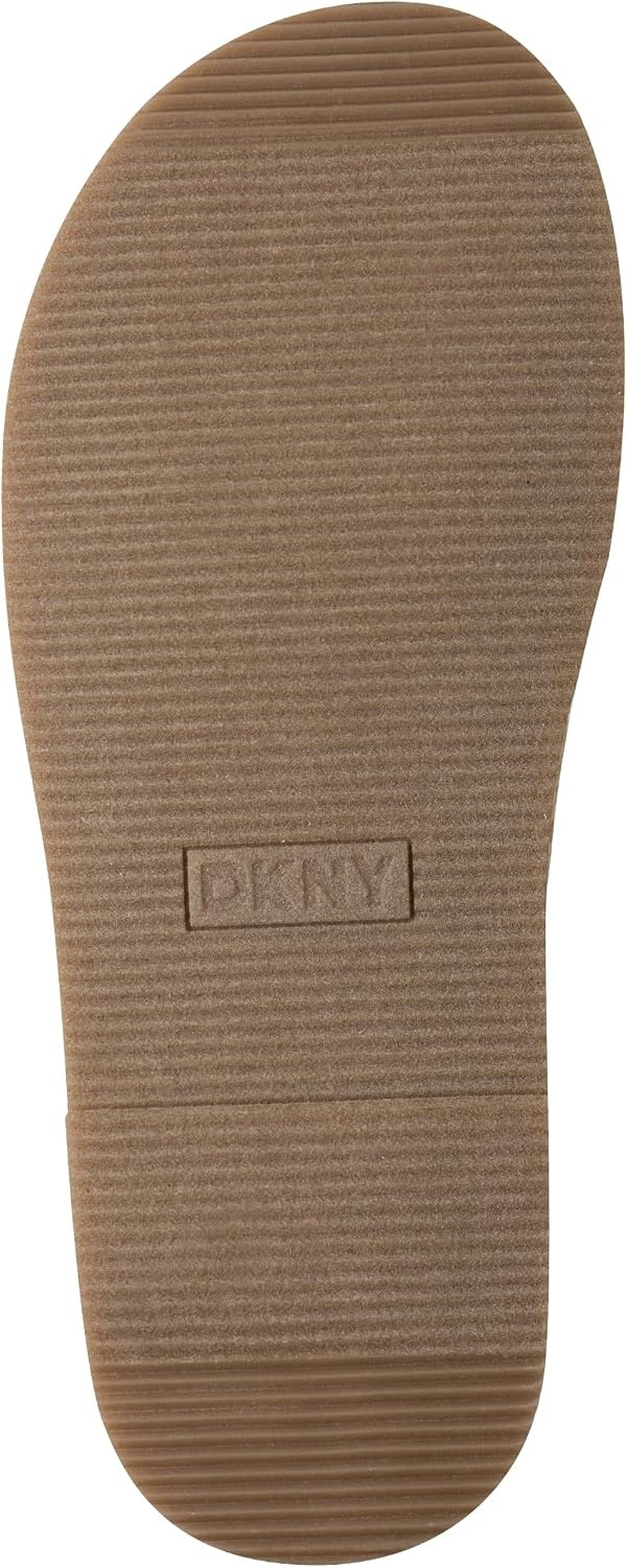image:imageDKNY Womens Berris Criss Cross Espadrille Platform Sandal With LogoNaturalBlack