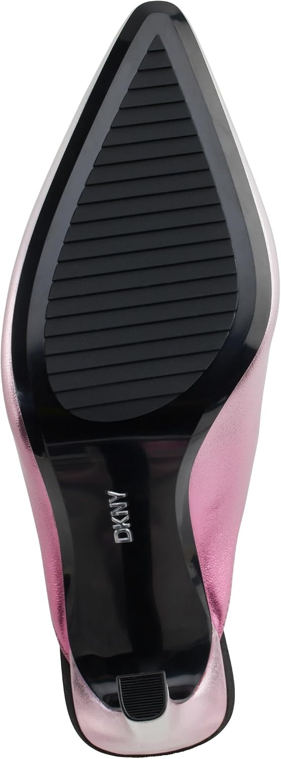 image:imageDKNY Womens Cadena Loafer MuleRoseSilver