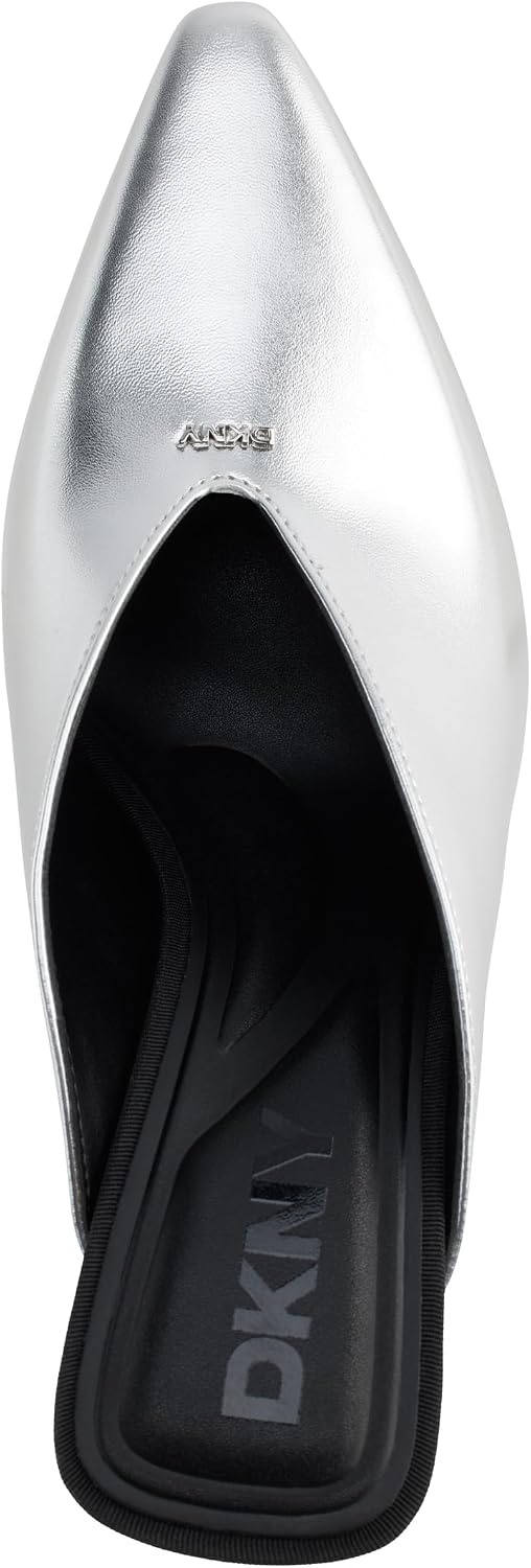 image:imageDKNY Womens Cadena Loafer MuleSilver
