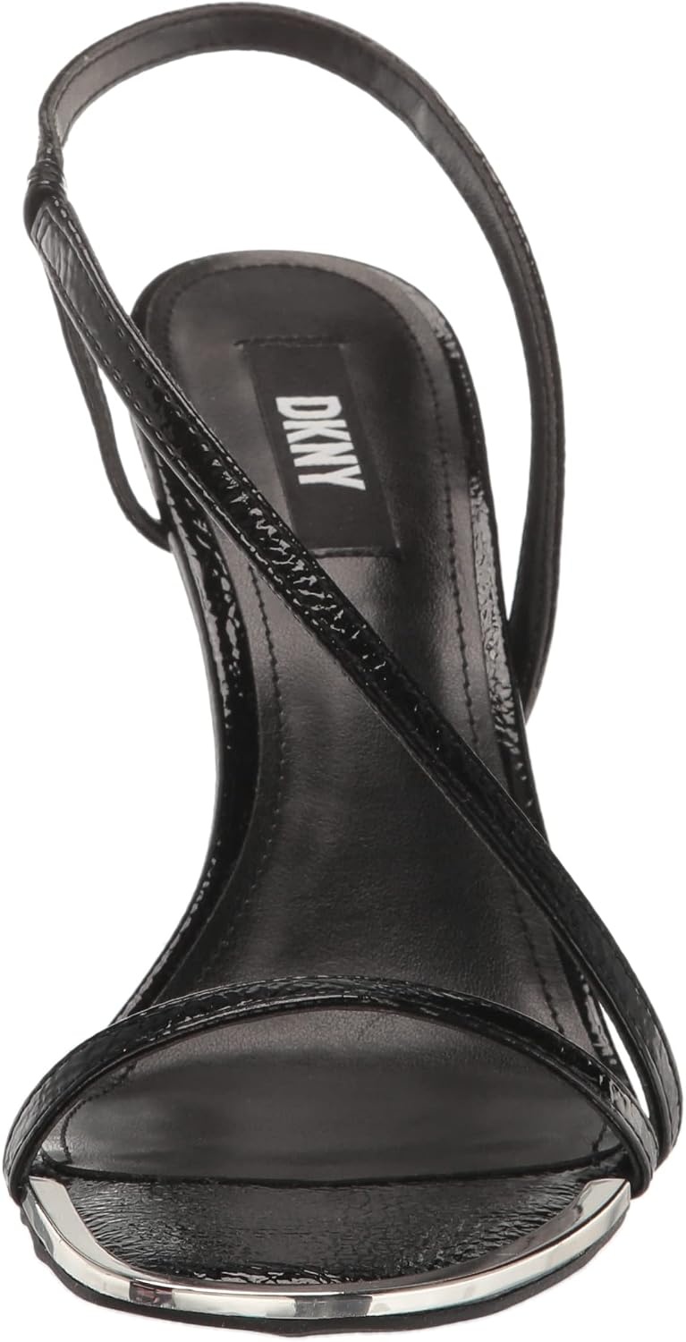 image:imageDKNY Womens Danielle Strappy Diagnol Dress HeelBlack