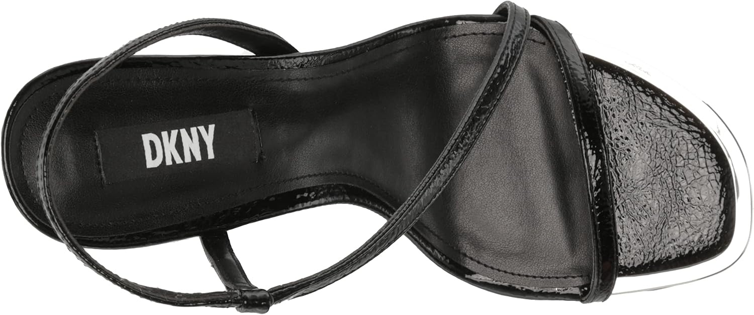 image:imageDKNY Womens Danielle Strappy Diagnol Dress HeelBlack