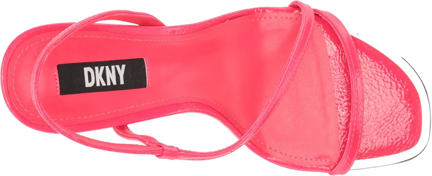 image:imageDKNY Womens Danielle Strappy Diagnol Dress HeelFuchsia