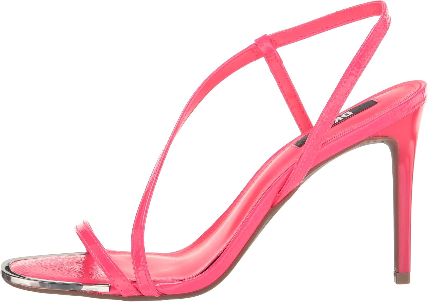 image:imageDKNY Womens Danielle Strappy Diagnol Dress HeelFuchsia