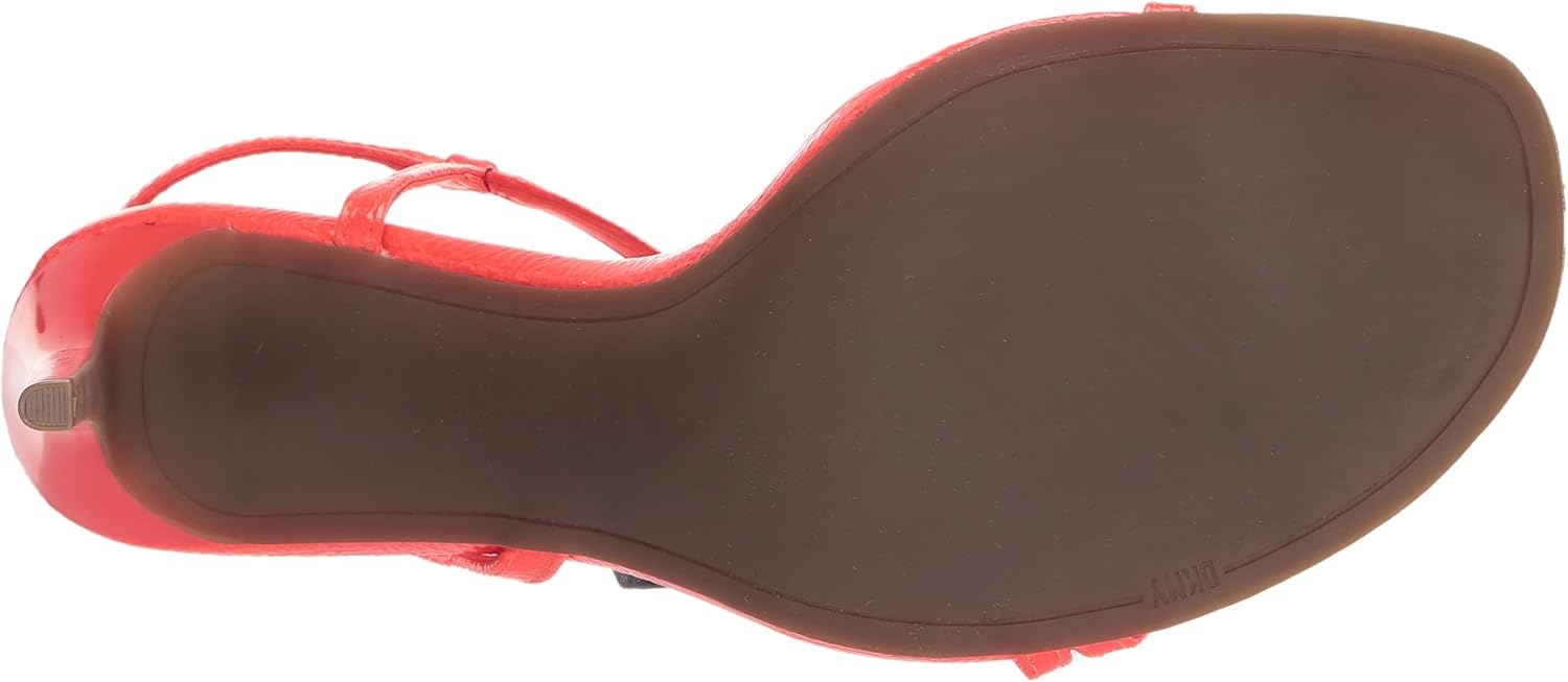 image:imageDKNY Womens Danielle Strappy Diagnol Dress HeelOrange