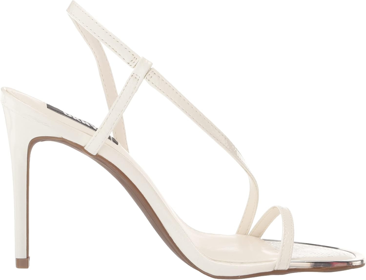 image:imageDKNY Womens Danielle Strappy Diagnol Dress HeelWhite