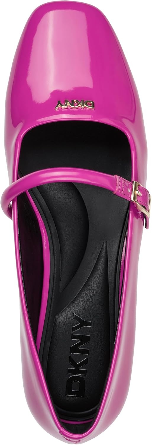 image:imageDKNY Womens Danita Ballet Flat with Belt StrapPink