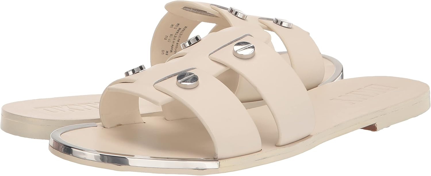 image:imageDKNY Womens Everyday GlynnFlat SandalEgg Nog
