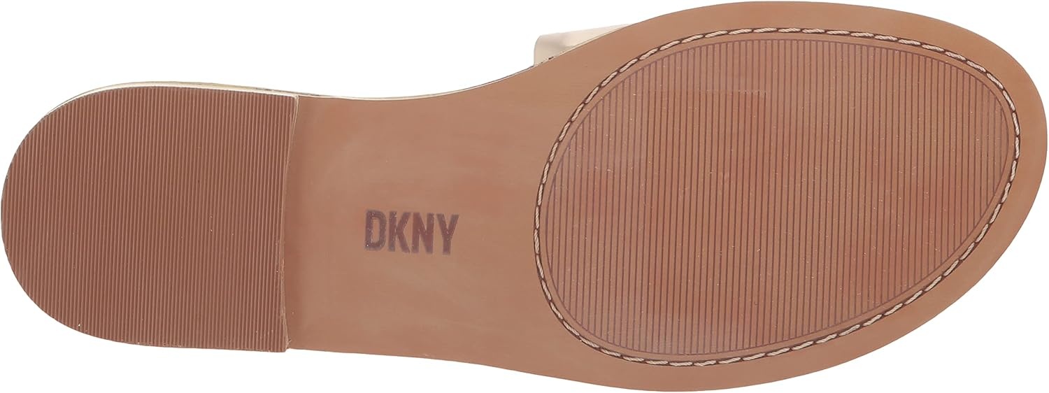image:imageDKNY Womens Everyday GlynnFlat SandalEgg Nog