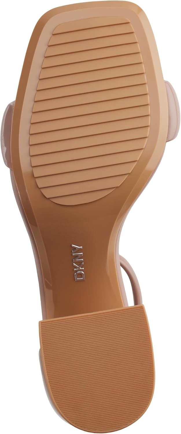 image:imageDKNY Womens Scarla Evening Square Toe Ankle Strap Block HeelBlush