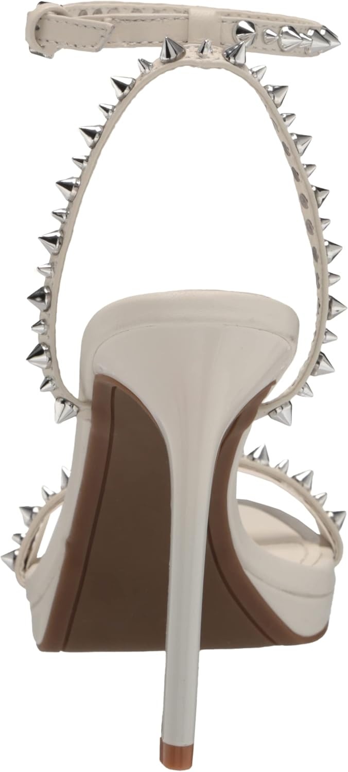 image:imageDKNY womens Dacia Ankle Strap Heeled SandalWhite