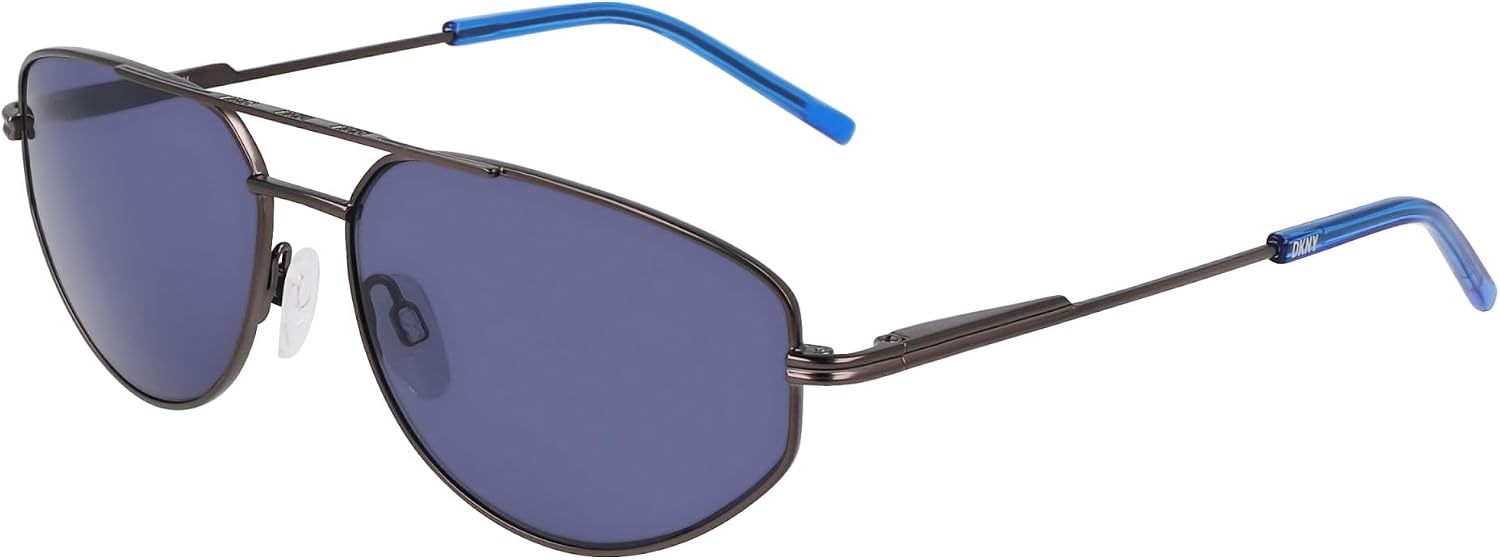 image:imageDKNY womens Dk117s Aviator SunglassesSatin Gunmetal