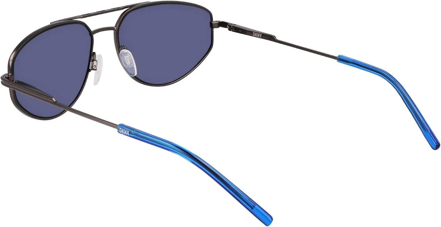image:imageDKNY womens Dk117s Aviator SunglassesSatin Gunmetal