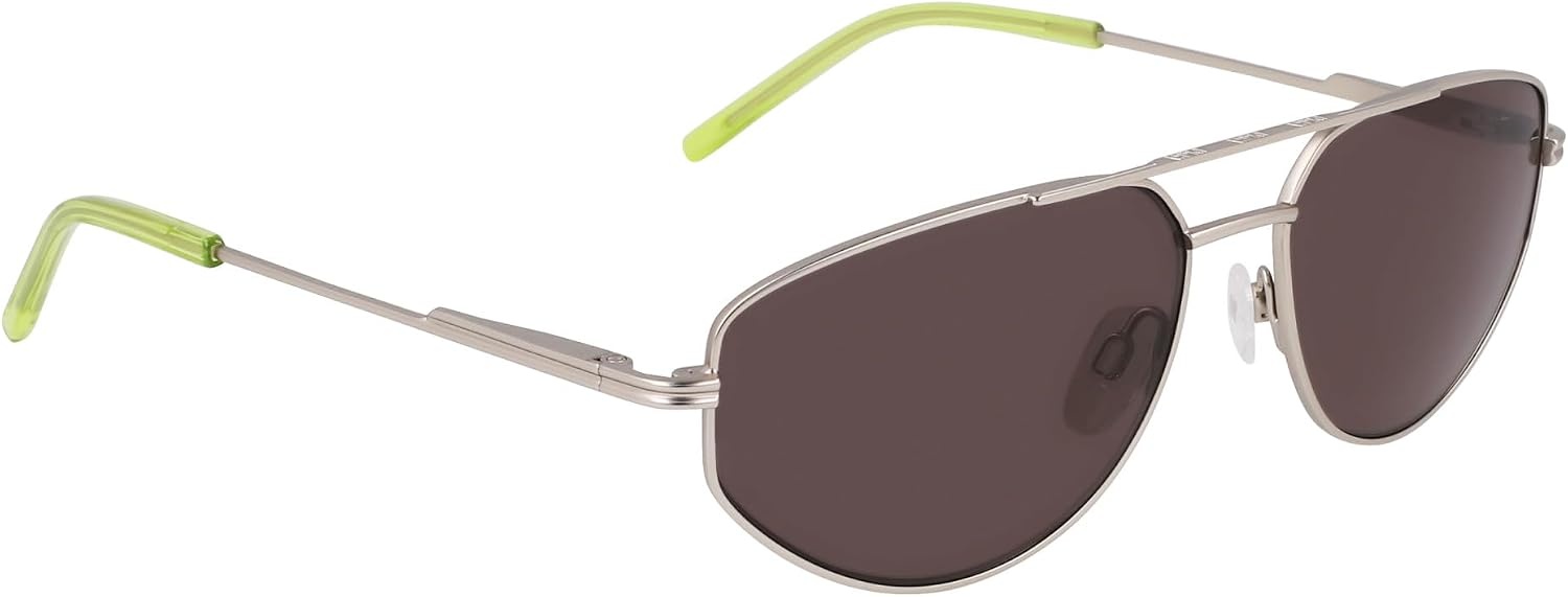 image:imageDKNY womens Dk117s Aviator SunglassesSatin Silver