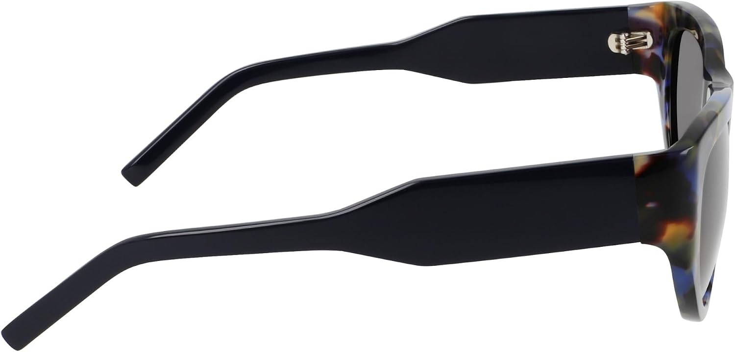 image:imageDKNY womens Dk550s Oval SunglassesBlue Tortoise