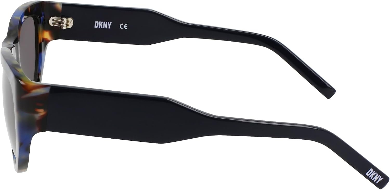 image:imageDKNY womens Dk550s Oval SunglassesBlue Tortoise