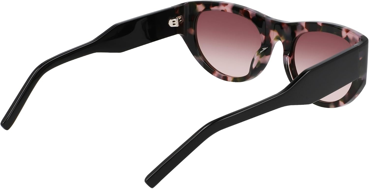 image:imageDKNY womens Dk550s Oval SunglassesRose Tortoise