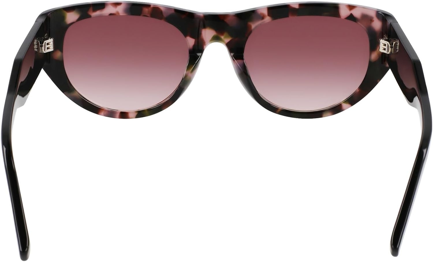 image:imageDKNY womens Dk550s Oval SunglassesRose Tortoise