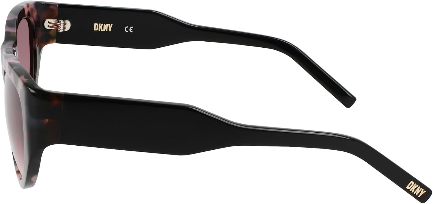 image:imageDKNY womens Dk550s Oval SunglassesRose Tortoise