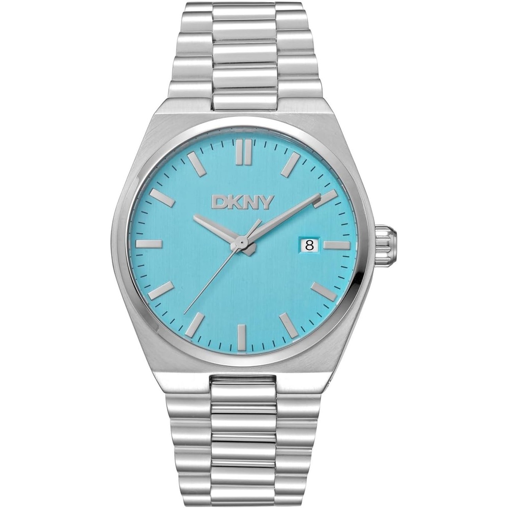 image:imageDKNY Mens DK1G135 Watch  DKNY Mens Affordable Stainless Steel Case and Bracelet Timepiece Water Resistant Watch Classic GiftSilver