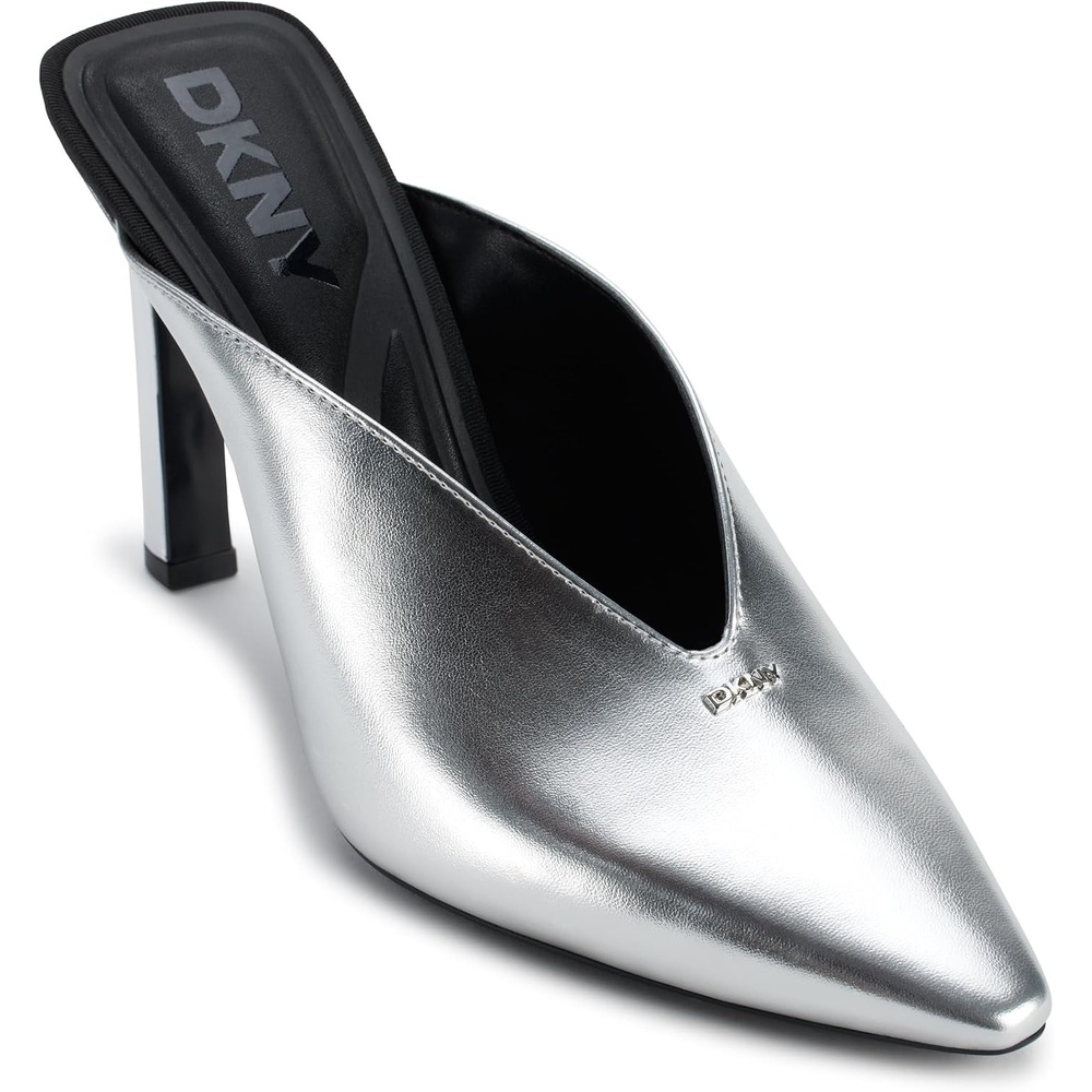 image:imageDKNY Womens Cadena Loafer MuleSilver