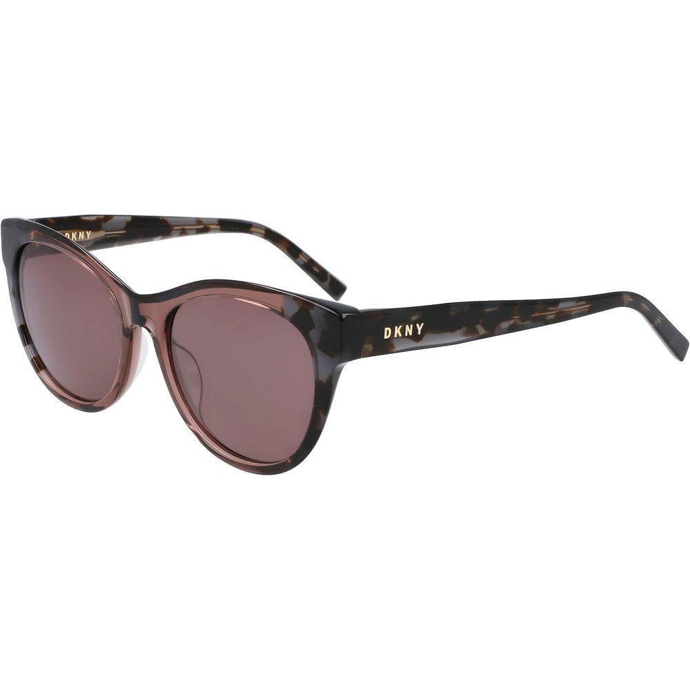 image:imageDKNY Womens Dk533s Cat Eye SunglassesBlack TortoiseMauve