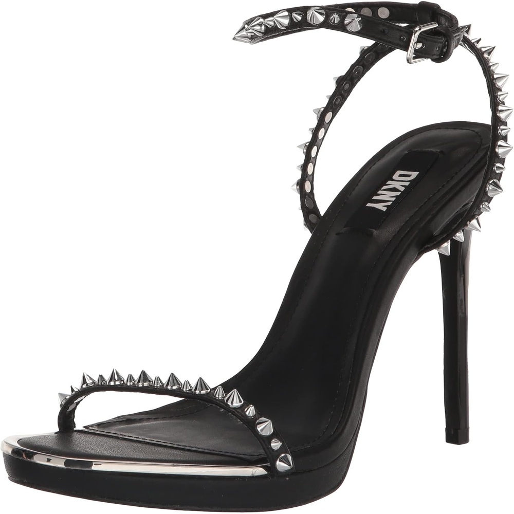 image:imageDKNY womens Dacia Ankle Strap Heeled SandalBlack