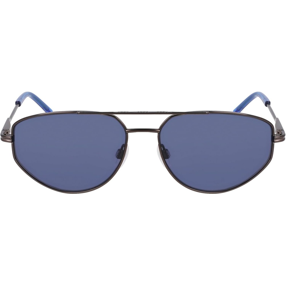 image:imageDKNY womens Dk117s Aviator SunglassesSatin Gunmetal